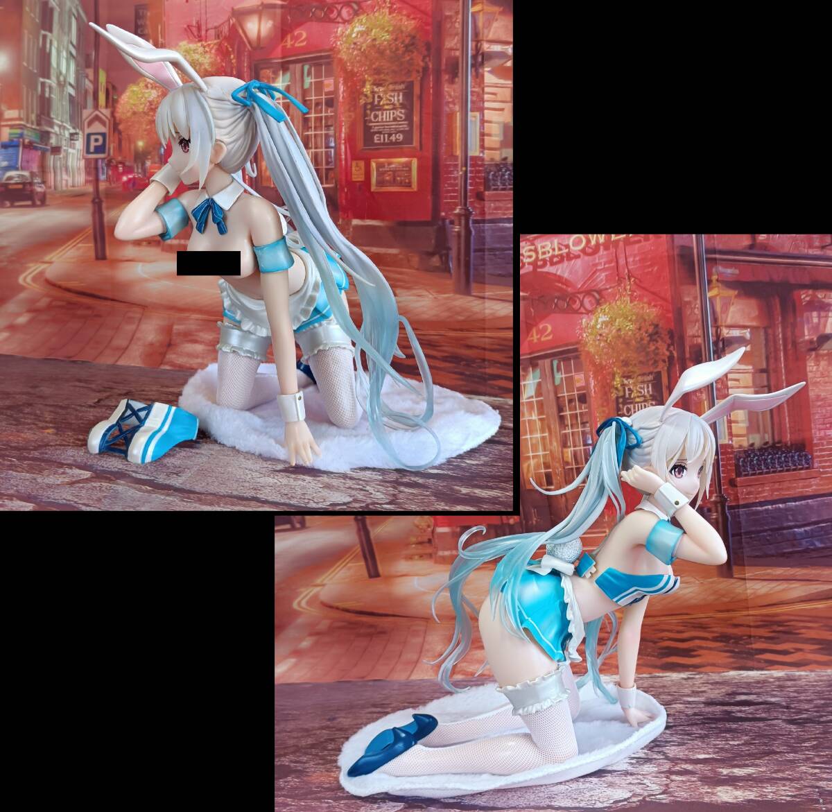 Chris-Aqua blue Chris [1/4 scale figure ] outer box none # free shipping * anonymity delivery # new goods arrival * inspection goods * photographing only #0410