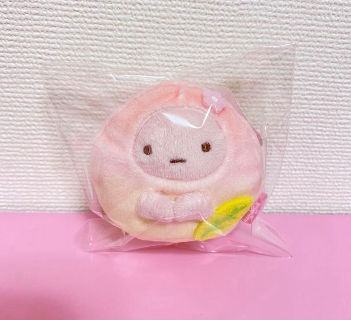 すみっコぐらし てのりぬいぐるみ たぴおか 桃 もも ぬいぐるみ すみっコぐらし てのりぬいぐるみ たぴおか 桃 もも ぬいぐるみ