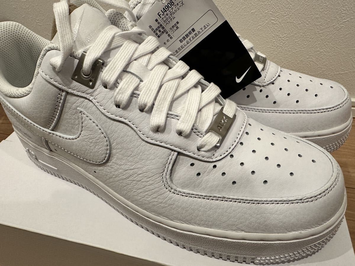 NIKE × ALYX AF1 LOW 白 AIR FORCE 1 US9 27 0cm ナイキ エア NIKE × ALYX AF1 LOW 白 AIR FORCE 1 US9 27 0cm ナイキ エア