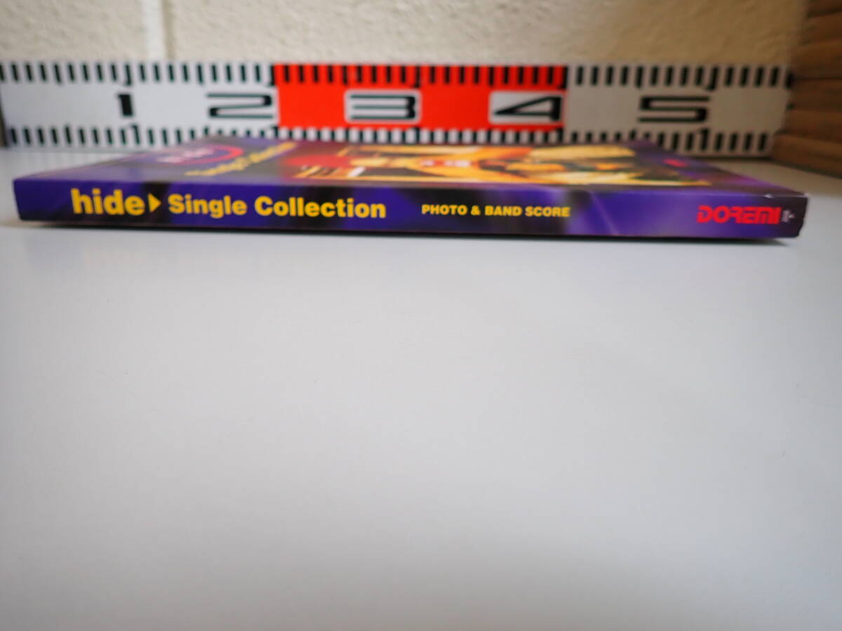 J1C☆ hide シングルコレクション バンドスコア 楽譜 Single Collection ドレミ楽譜出版社 1998年12月発行_画像3
