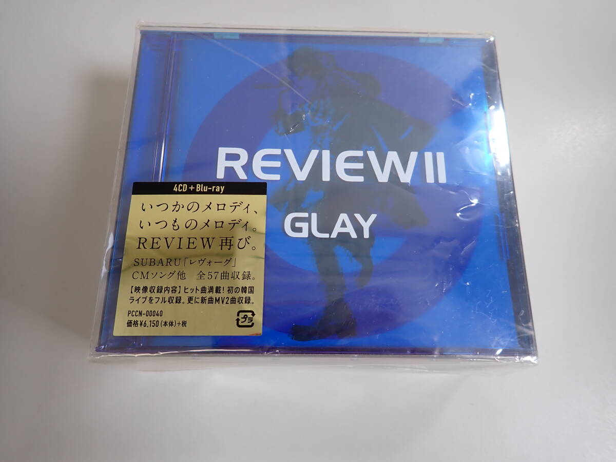 J7C☆ 4CD＋Blu-ray GLAY REVIEWⅡ ベストアルバム 韓国ライブ BEST OF GLAY ポニーキャニオン_画像1