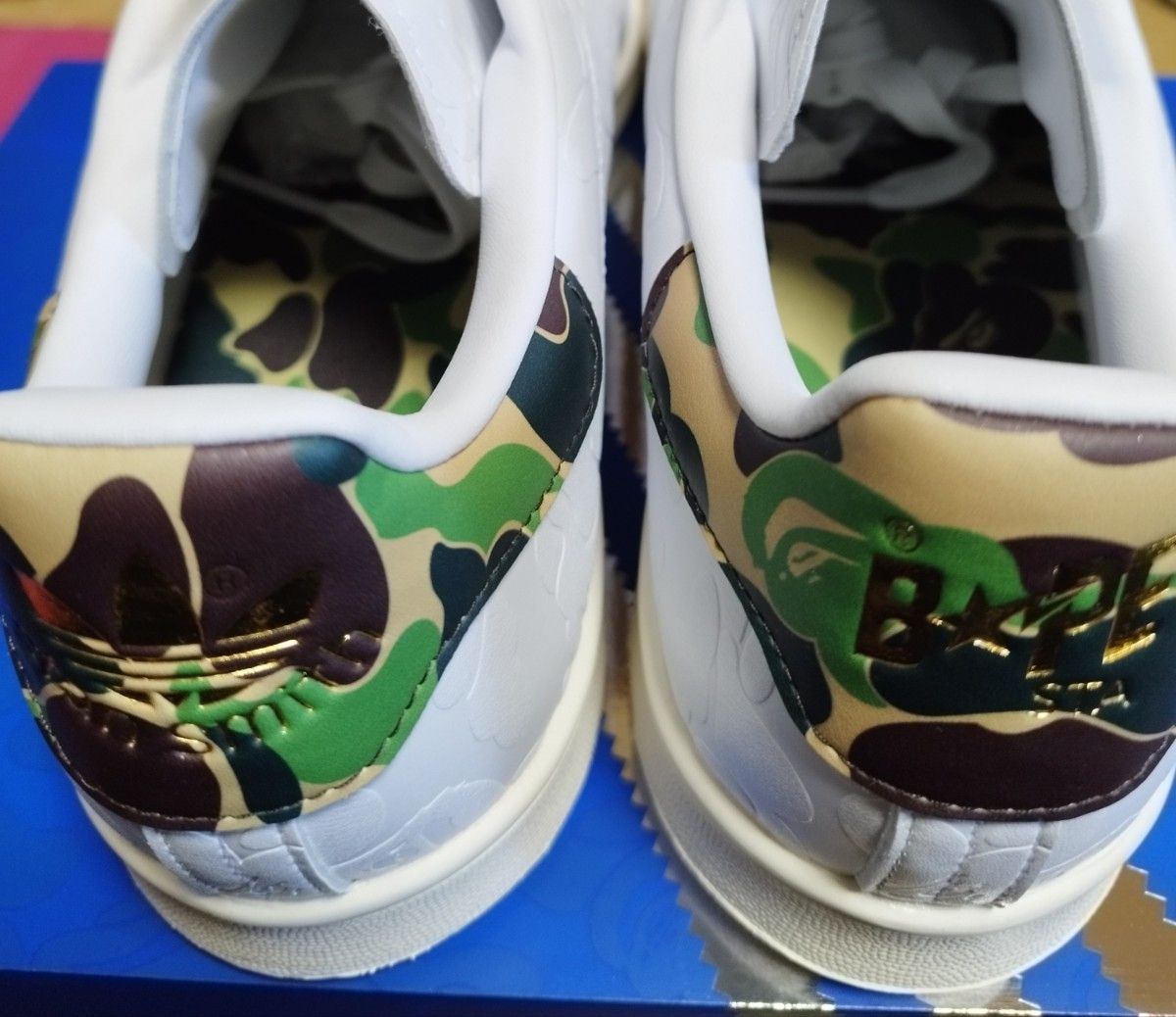 国内正規品【タグ付き、新品】adidas OriginalsSTAN SMITH BAPE IG1115 29cm