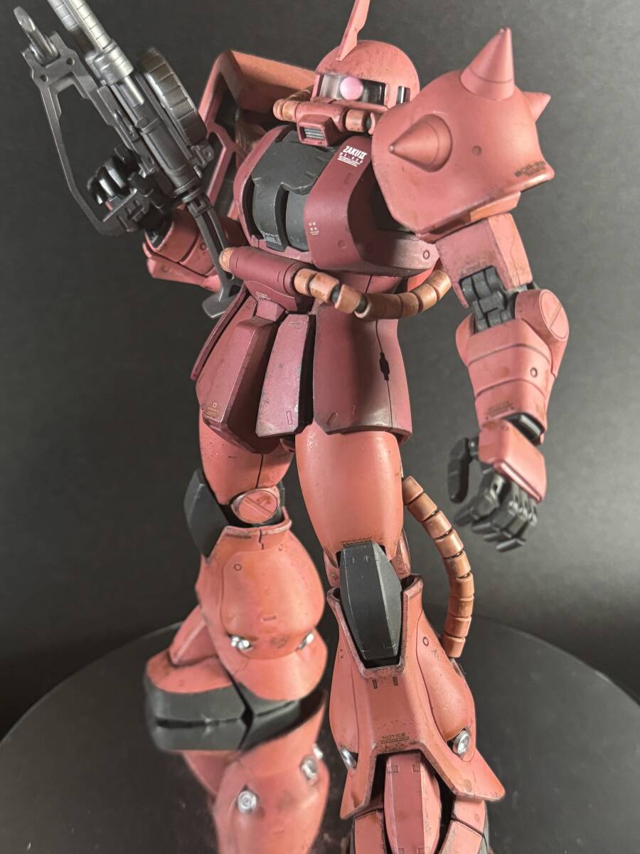 MG シャア専用ザクⅡ Ver2.0 塗装済完成品_画像2