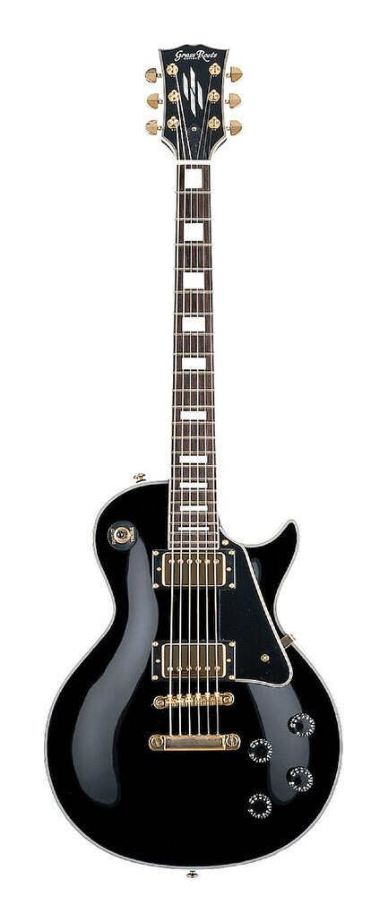  prompt decision * new goods * free shipping GrassRoots G-LP-60C Black Lespaul custom type glass roots 