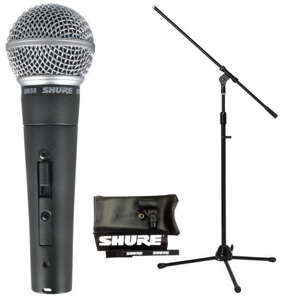  prompt decision * new goods * free shipping SHURE SM58SE( boom mice stand attaching 7 point set )