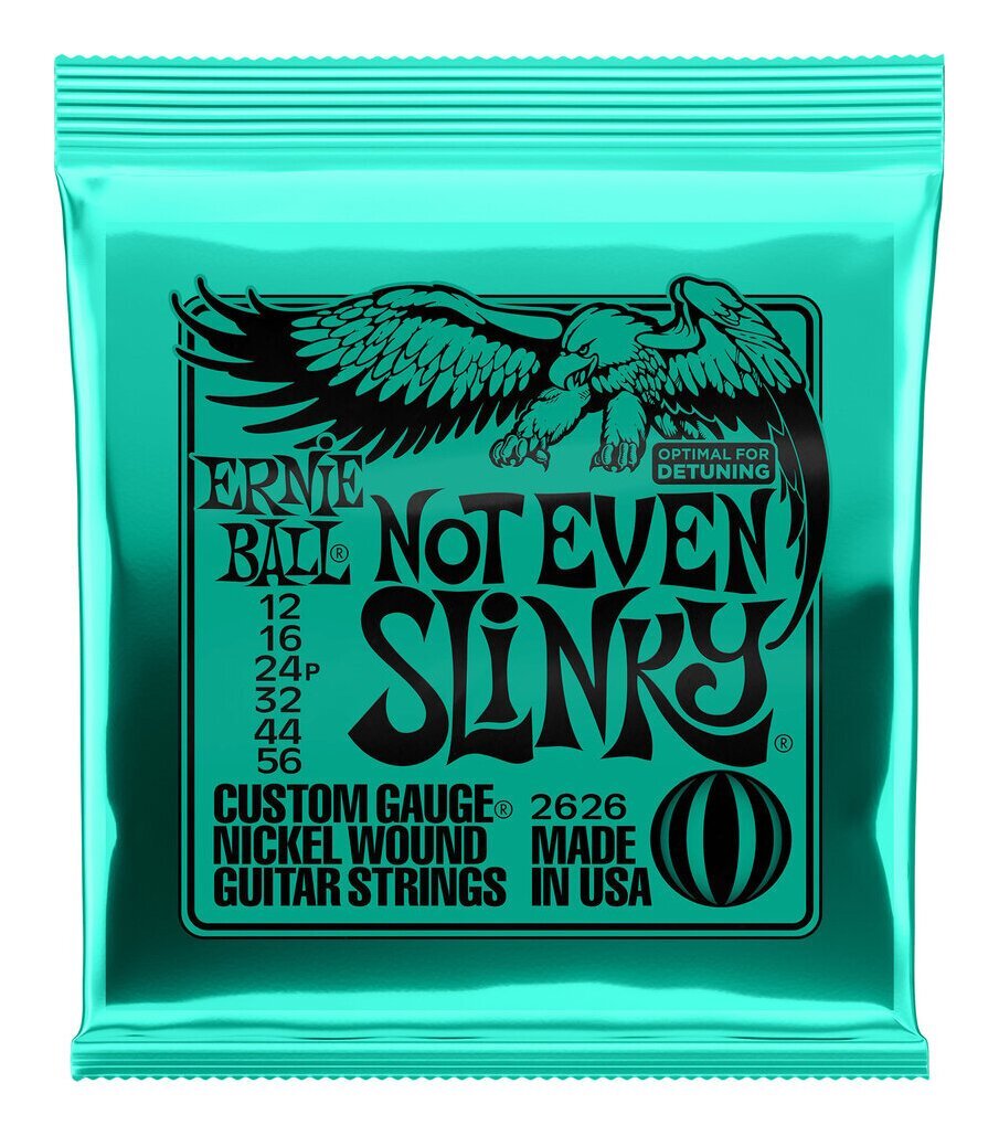 即決◆新品◆送料無料ERNIE BALL 2626 [12-56] NOT EVEN SLINKY エレキギター弦/メール便_画像1