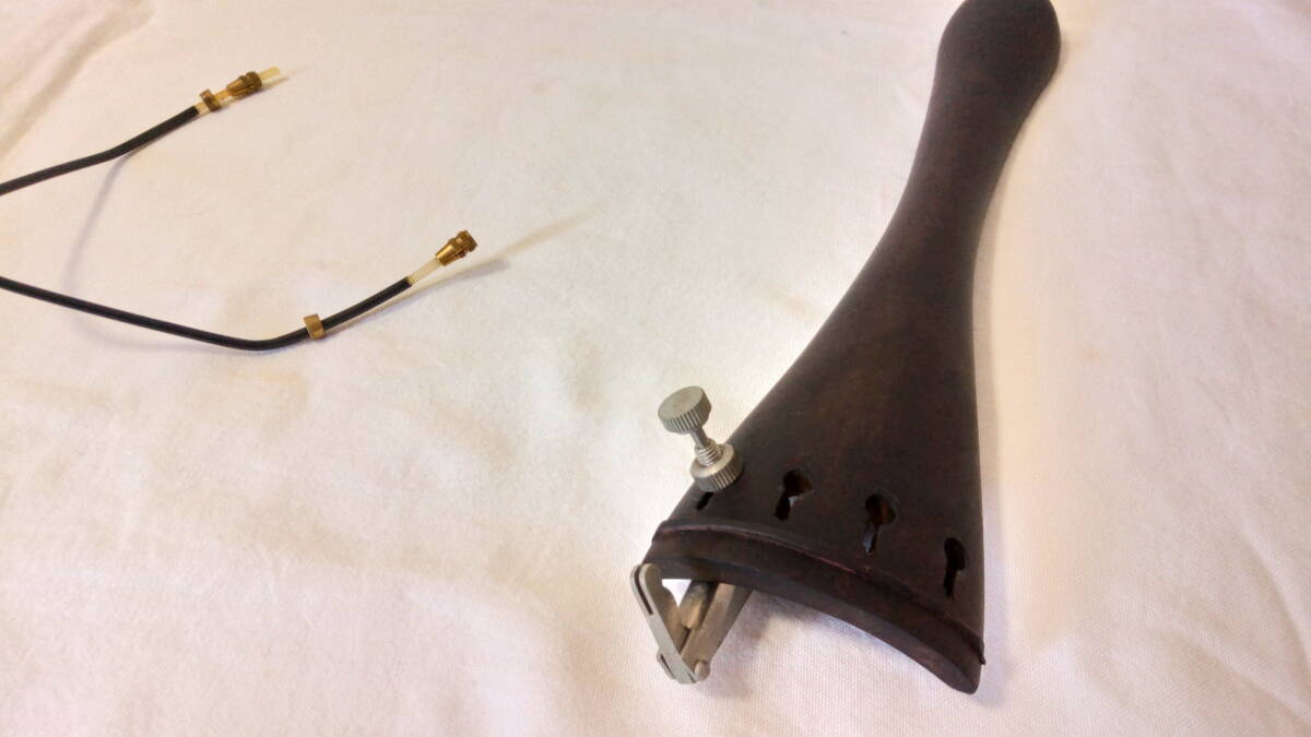  contrabass 4/4 size for tailpiece parts Junk stringed instruments 