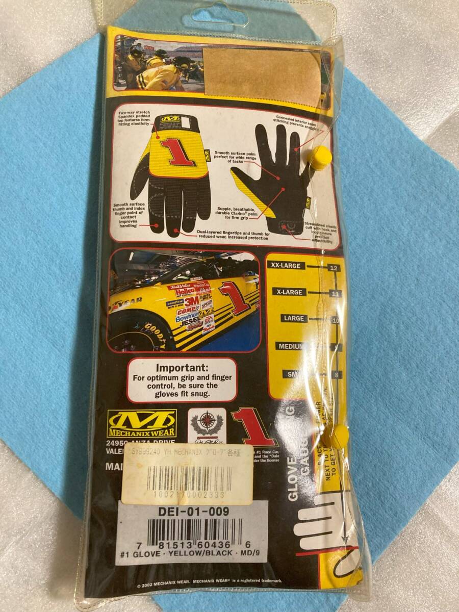 Mechanix Wear メカニクスウェア OFFICIALLY LICENSED GLOVES NASCAR 1_画像3