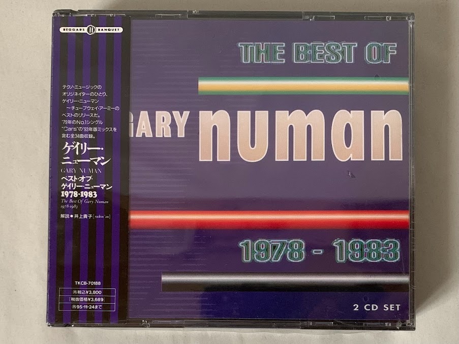 未開封/見本品 ケース割れ シュリンク破れ ザ・ベスト・オブ・ゲイリー・ニューマン The Best Of Gary Numan 1978-1983 プロモ盤の画像1
