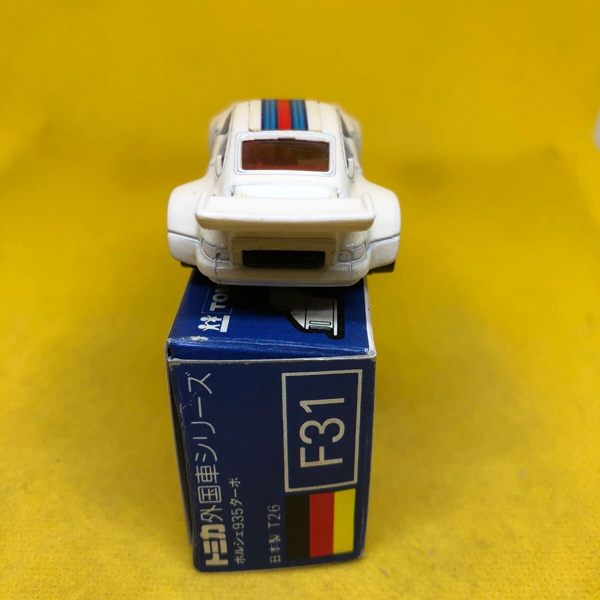 トミカ　日本製　青箱　F31 ポルシェ　935ターボ　当時物　絶版_画像4