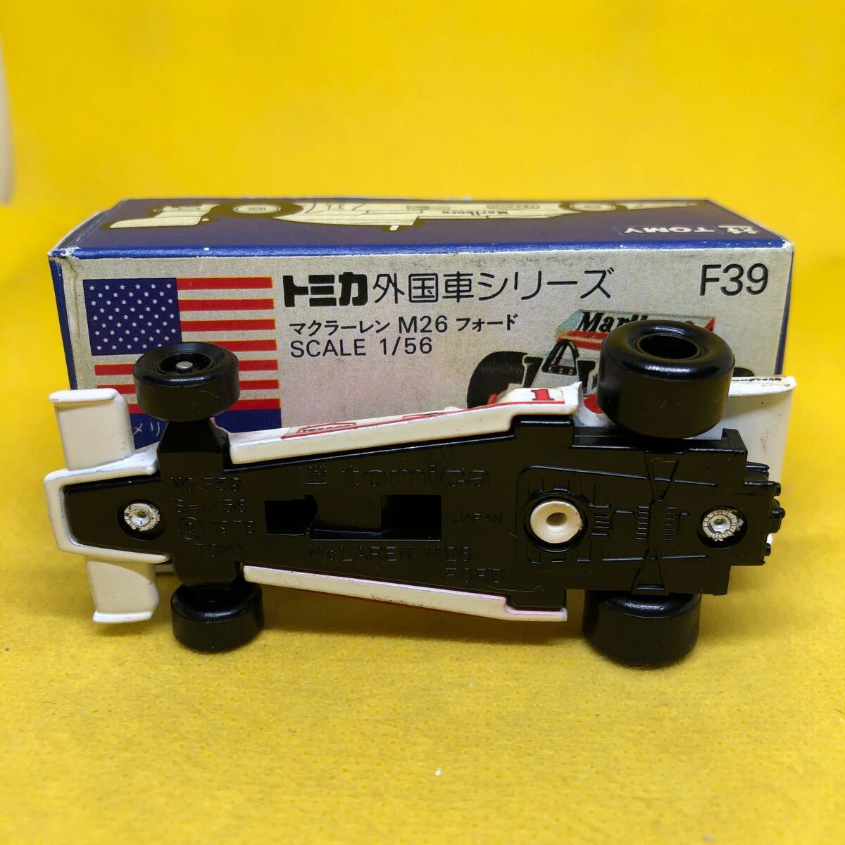 トミカ　日本製　青箱　F39 マクラーレン　M26 フォード　当時物　絶版　①_画像5