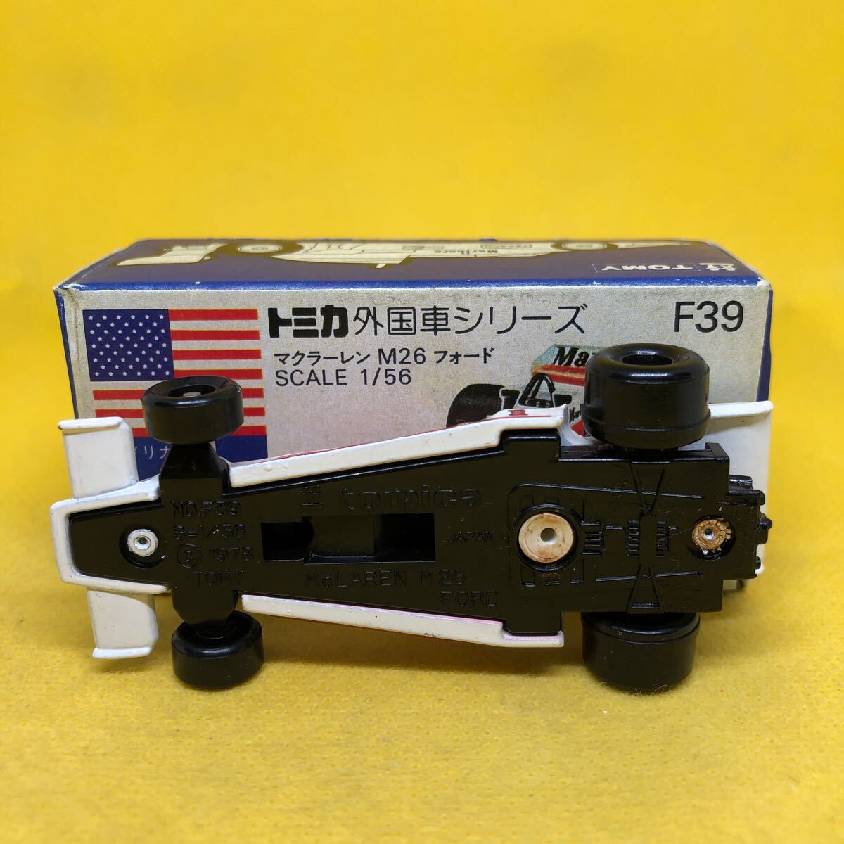 トミカ　日本製　青箱　F39 マクラーレン　M26 フォード　当時物　絶版　②_画像5