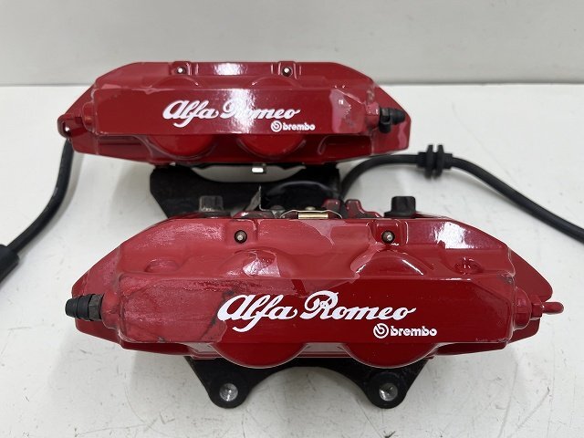 # Alpha Romeo Mito 955 2013 year 955143 brembo front caliper left right set 51939469/51939470 ( stock No:517096) (7545) *