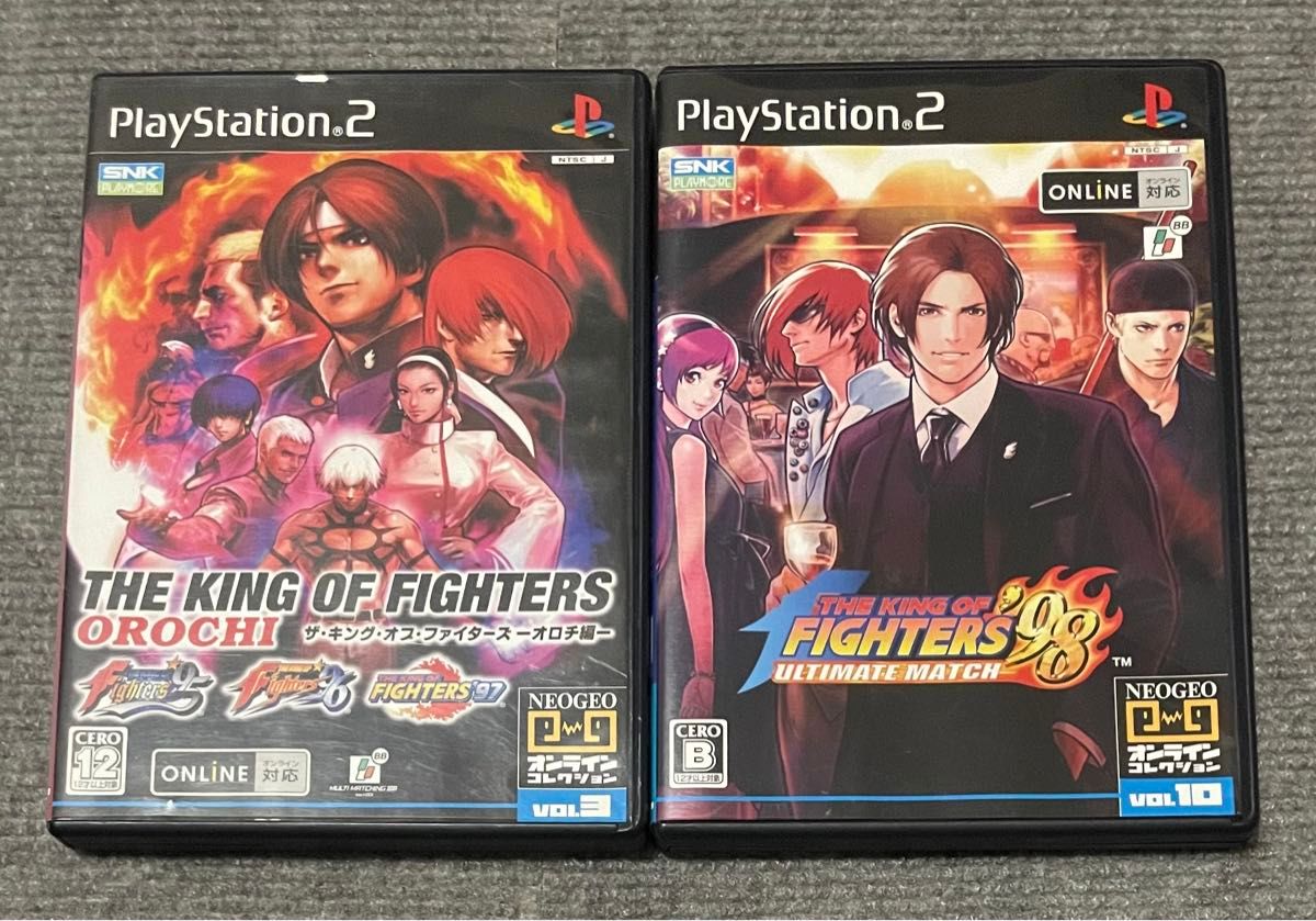 PS2 ザ キング オブ ファイターズ KOF オロチ編 98 アルティメット マッチ ULTIMATE MATCH プレステ2