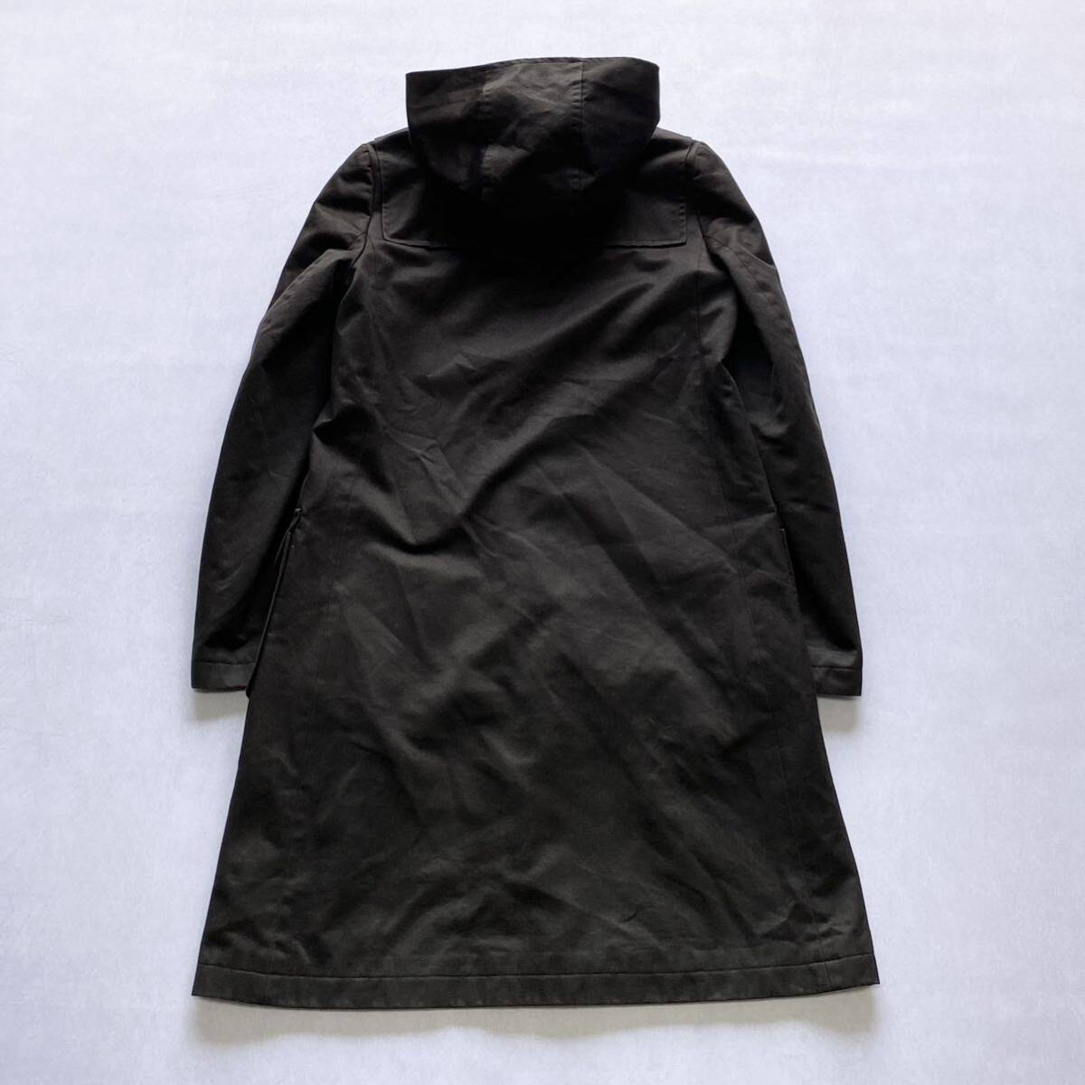 9702 A.P.C. アーペーセー フランス製 フード 付き コート 細身 美シルエット ブラック 黒 メンズ M!!の画像6