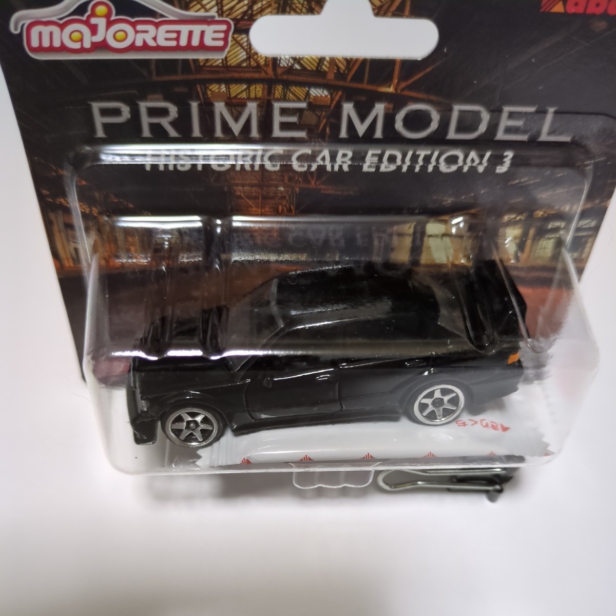 マジョレットミニカー PRIME MODEL HISTORIC CAR EDITION 3 メルセデス・ベンツ 190E 25-16 ブラック未開封　_画像3