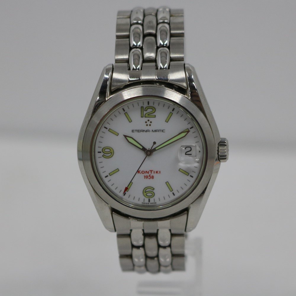 ジャンク品 Eterna/エテルナ 腕時計 メンズ エテルナマチック コンチキデイト 自動巻き 1571.41の画像1