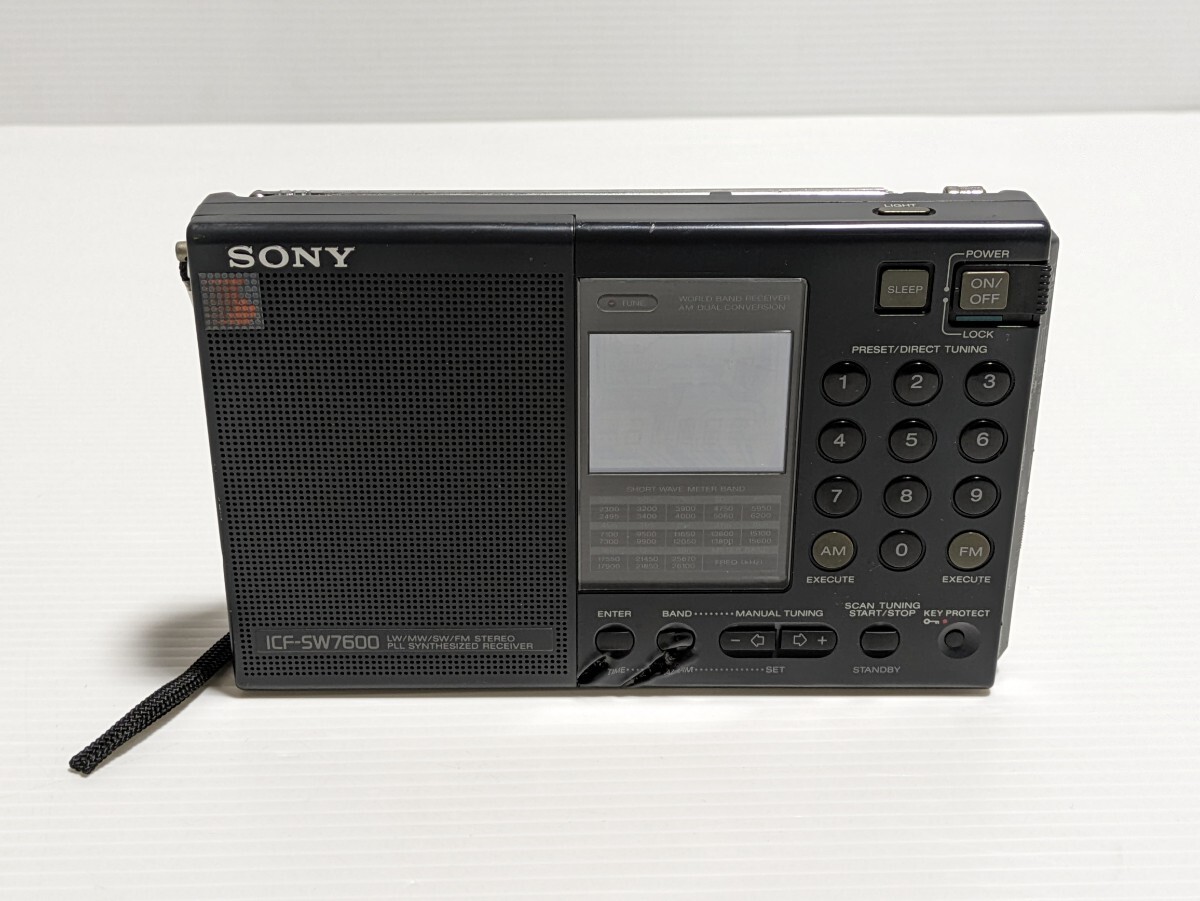 SONY ソニー ICF-SW7600 STEREO RECEIVER LW MW SW FM ラジオ 日本製品の画像1