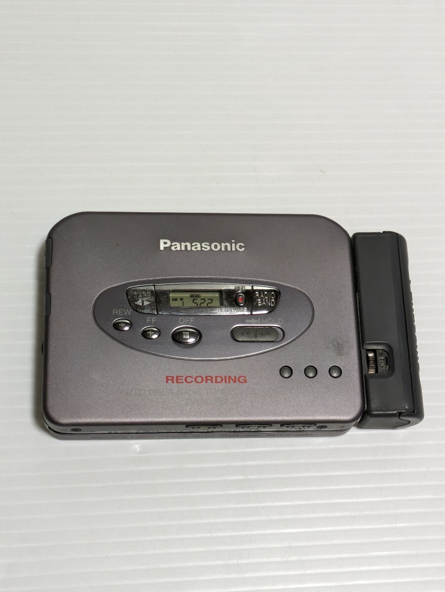 Panasonic パナソニック ポータブル カセットプレーヤー レコーダー RQ-SX70F FM/AM S-XBS 日本製品_画像2