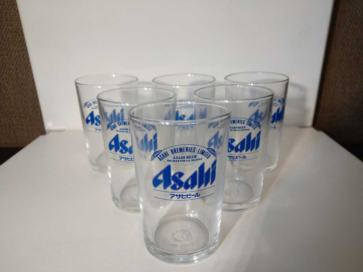 【未使用品】 アサヒビール ビアグラス ビールグラス 6個セットの画像4