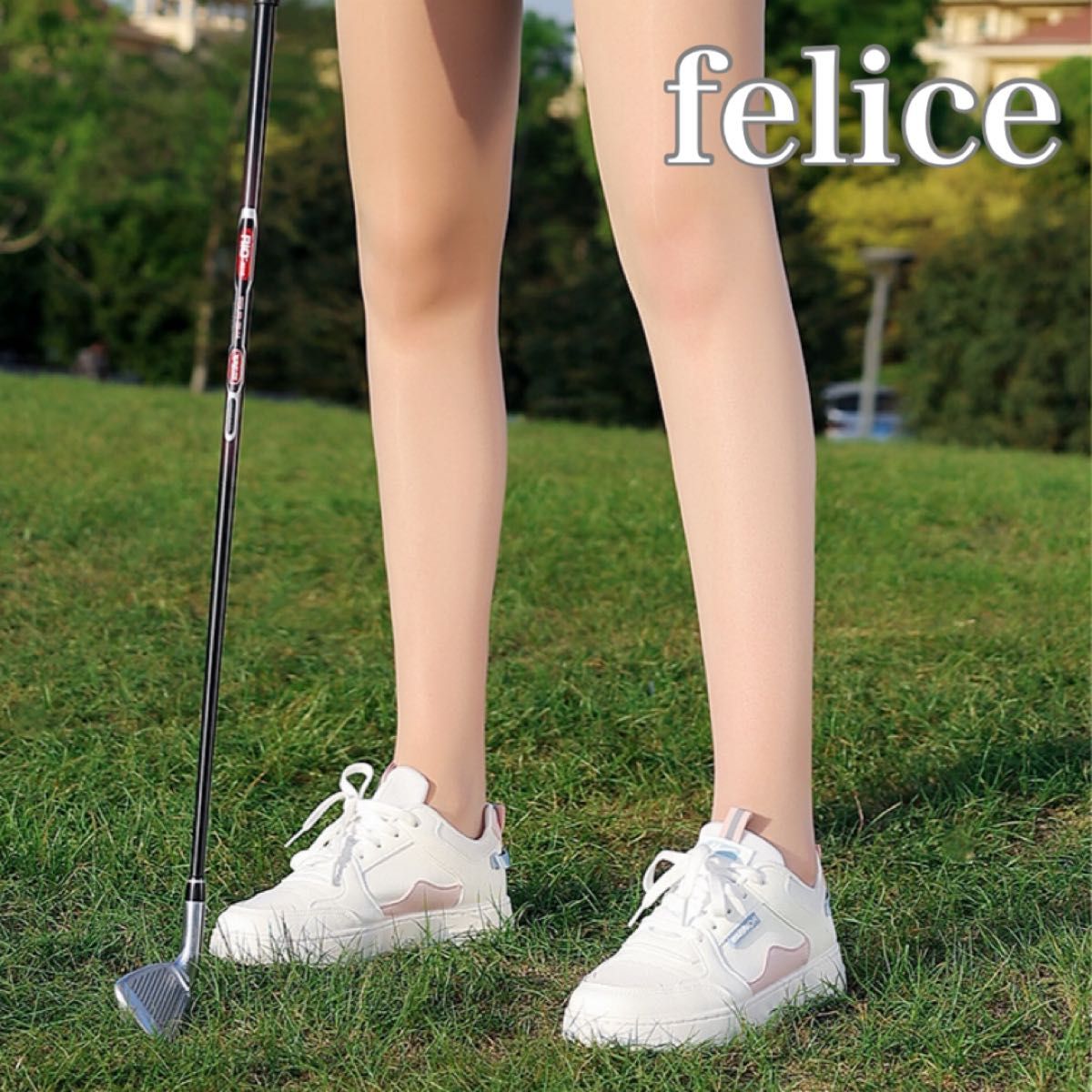 韓国 ゴルフ ウェア アームカバー ストッキング UVカット 肌色 スポーツ 美脚 美尻
