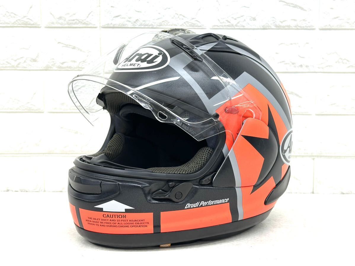 A706◇ Arai アライ RX-7X MAVERICK XLサイズ フルフェイスヘルメット 中古_画像3