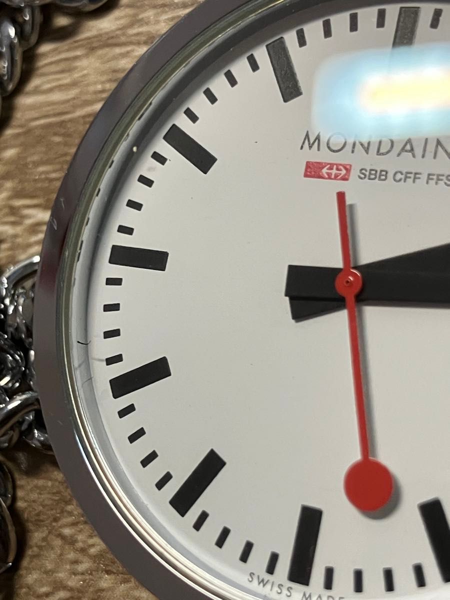 mondaine 懐中時計　新品電池