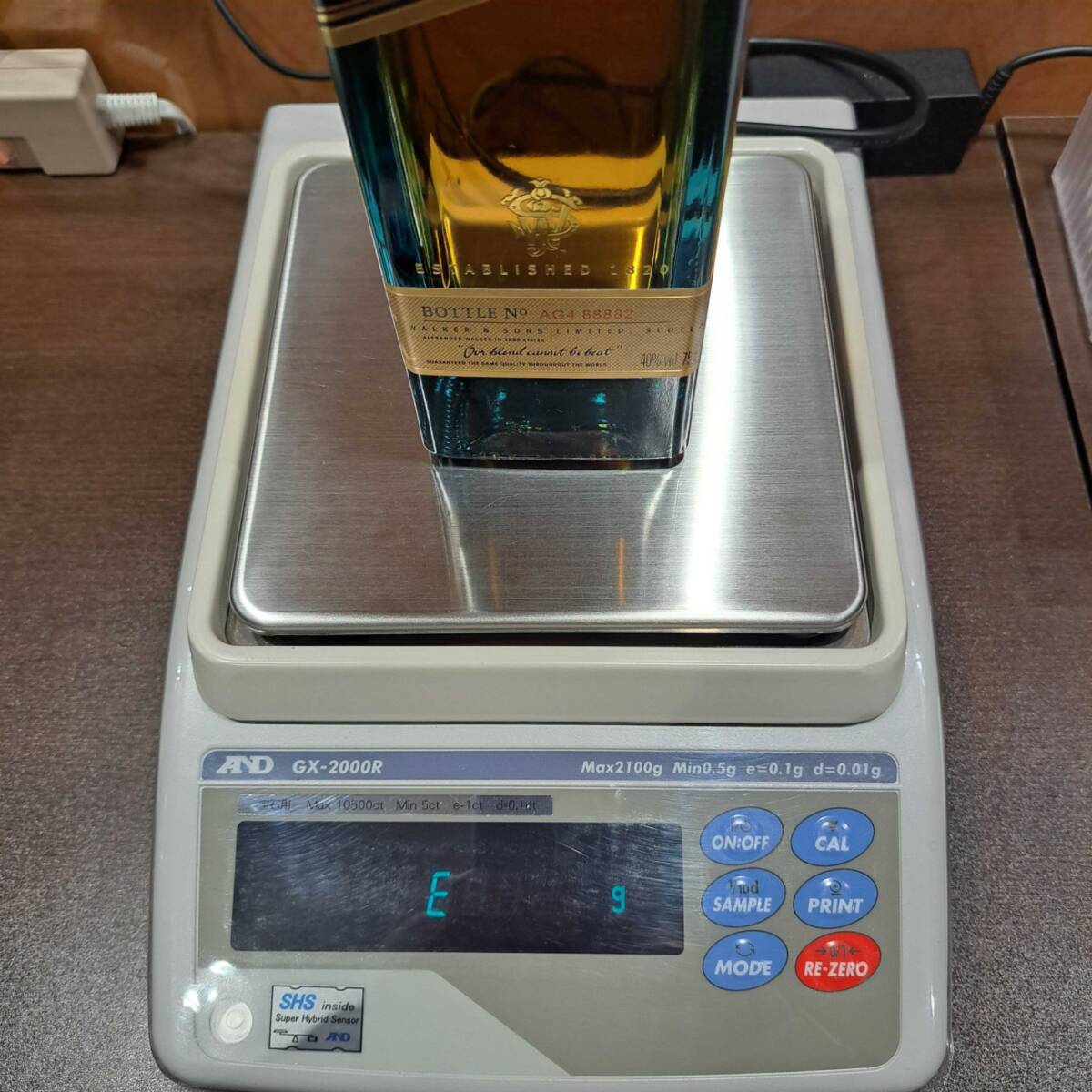 JOHNNIE WALKER ジョニーウォーカー BLUE LABEL ブルーラベル 750ml 40％ ※20歳未満の方の入札は固くお断りしています。の画像6