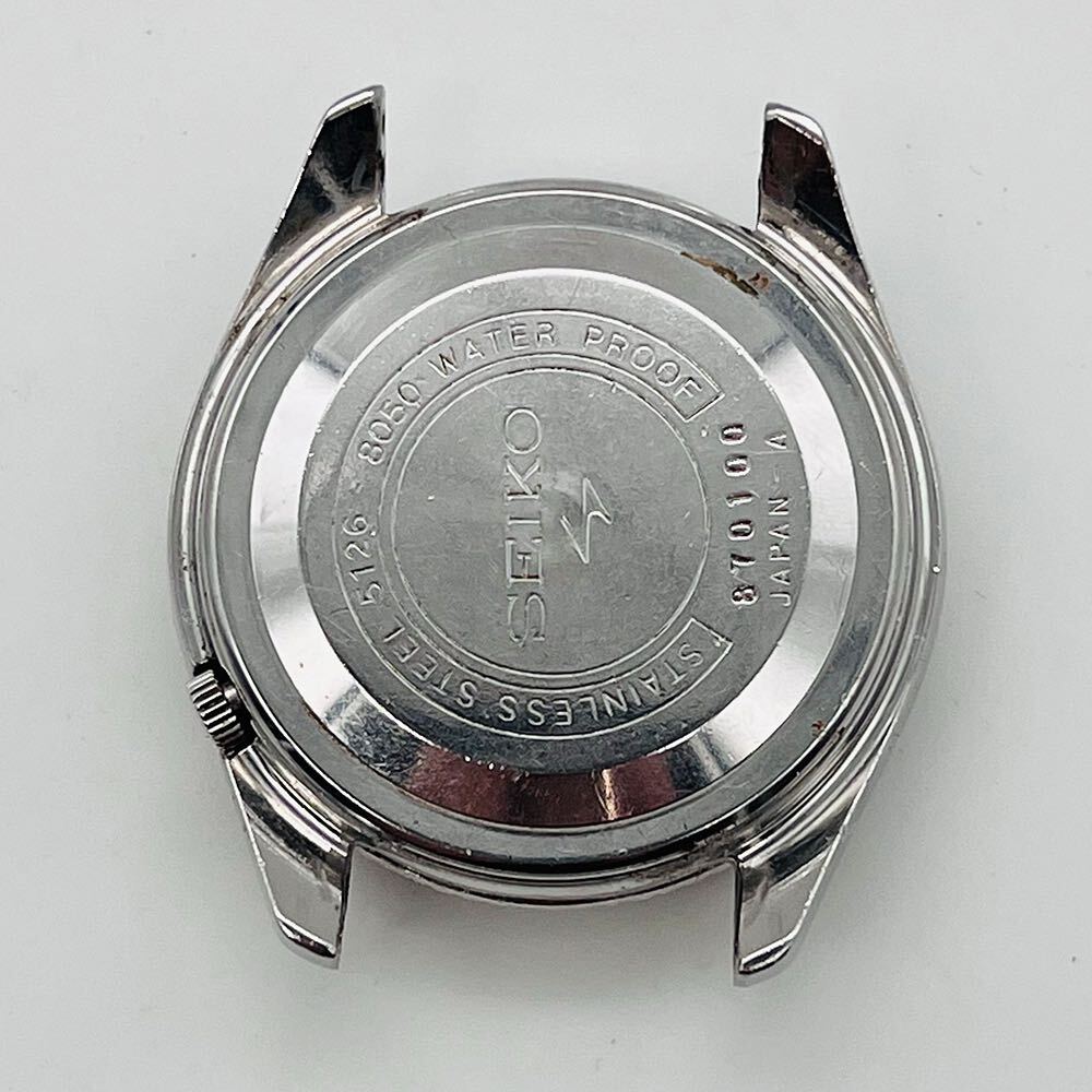 SEIKO 5 セイコー ファイブ 21石 デイデイト AT 機械式 自動巻 メンズ 腕時計 5126-8060 稼働品 _画像5