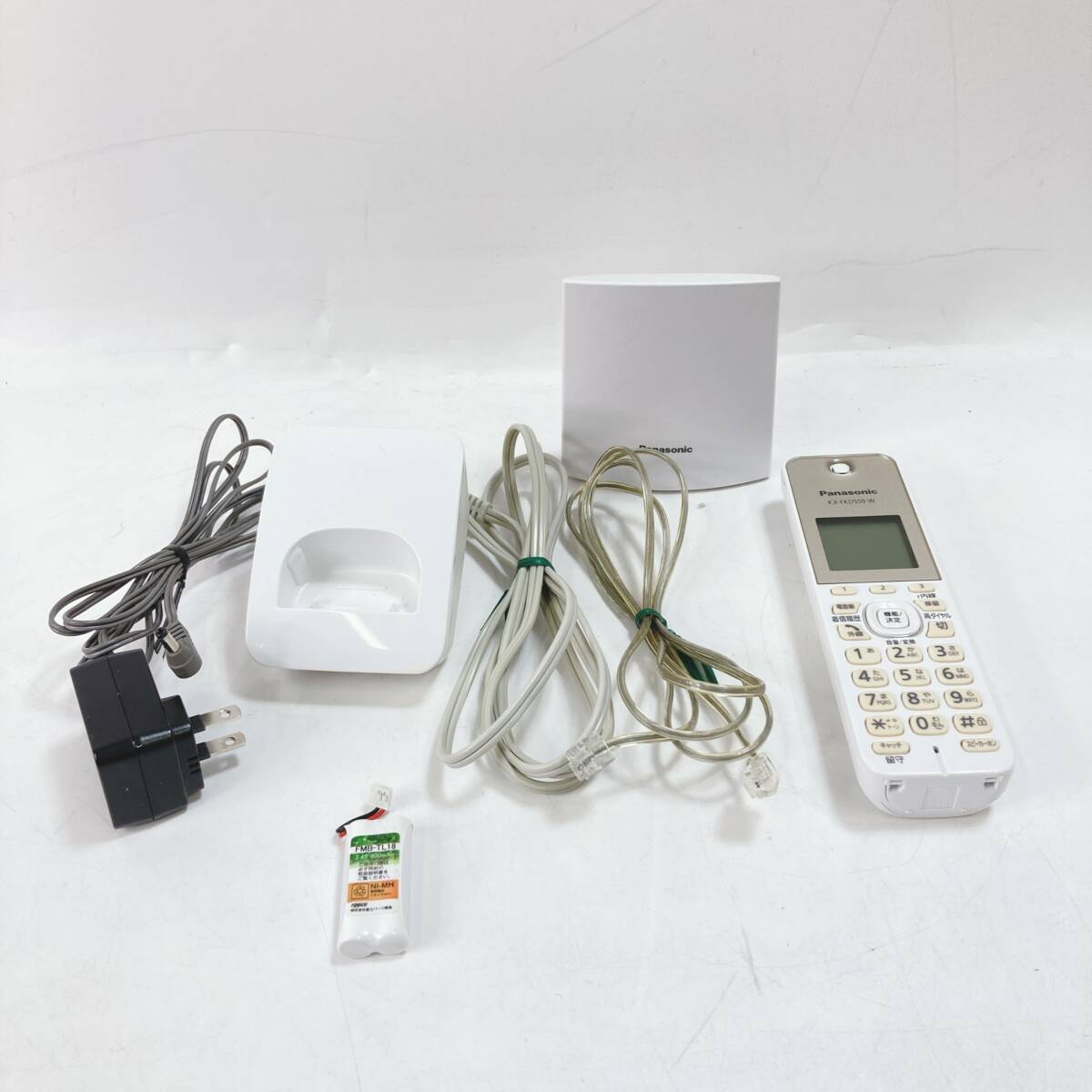 パナソニック デジタルコードレス電話機 ホワイト VE-GDL45DL-W