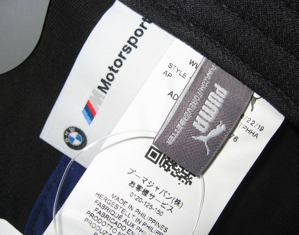 新品 ▼ PUMA プーマ BMW Motorsports ▼ キャップ メンズ フリーサイズ 帽子 黒の画像6