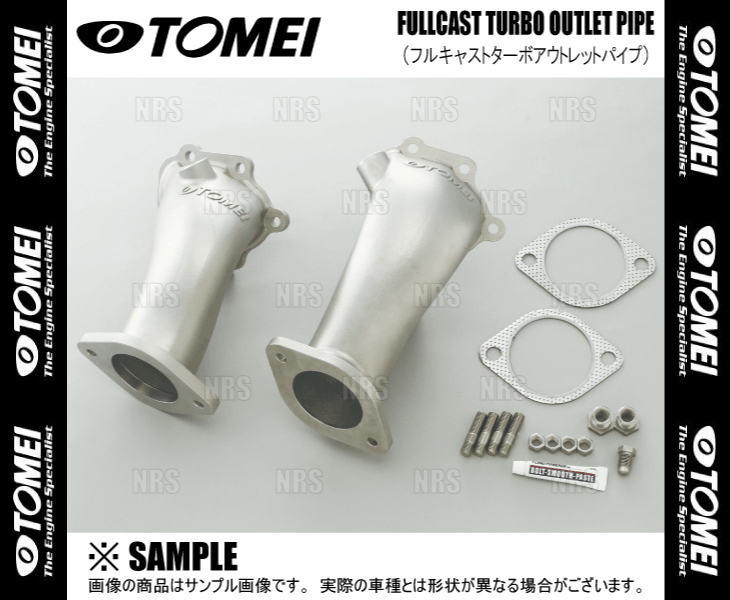 TOMEI 東名パワード フルキャスト ターボ アウトレットパイプ スカイラインGT-R R32/R33/R34/BNR32/BCNR33/BNR34 RB26DETT (421001_画像2