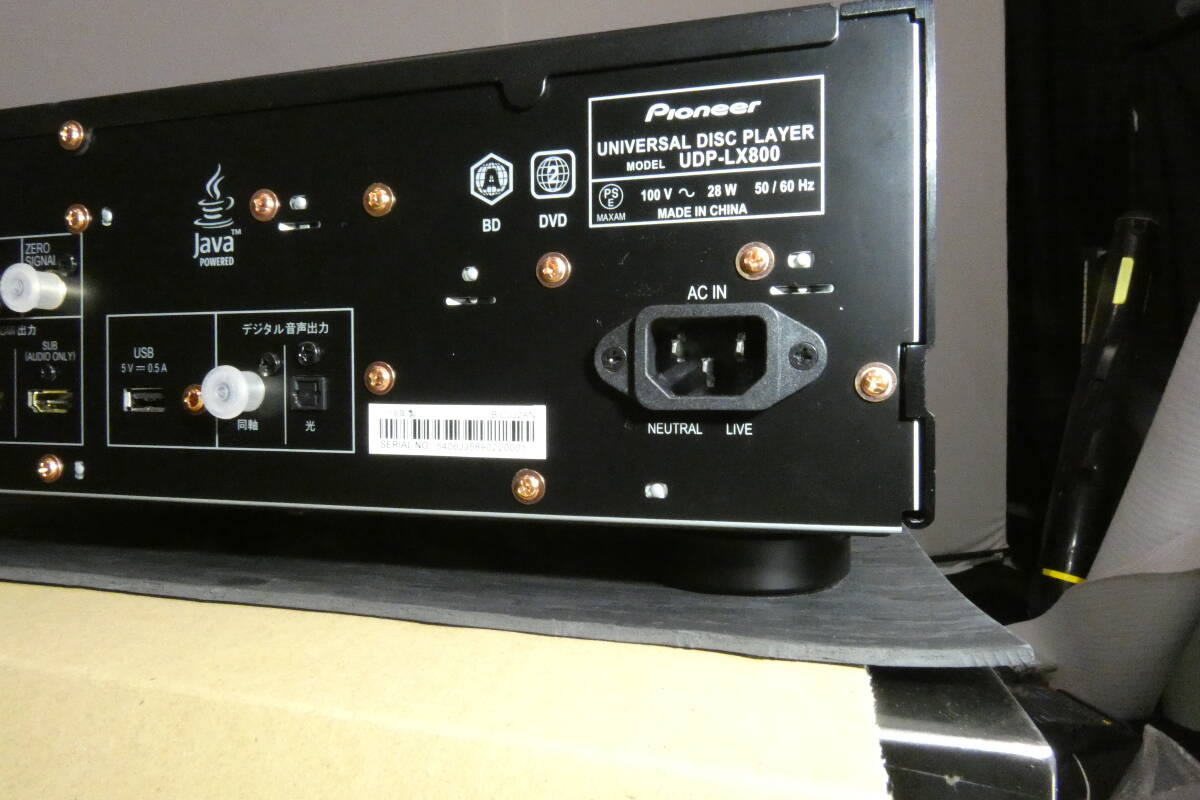 PIONEER UDP-LX800　　4K・UHDプレーヤー　ワンオーナー品 USED_画像6