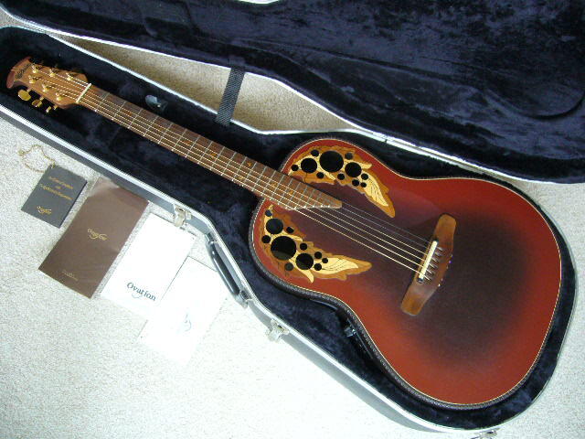  Ovation adamas 1681-2 購入時の書類付_画像1