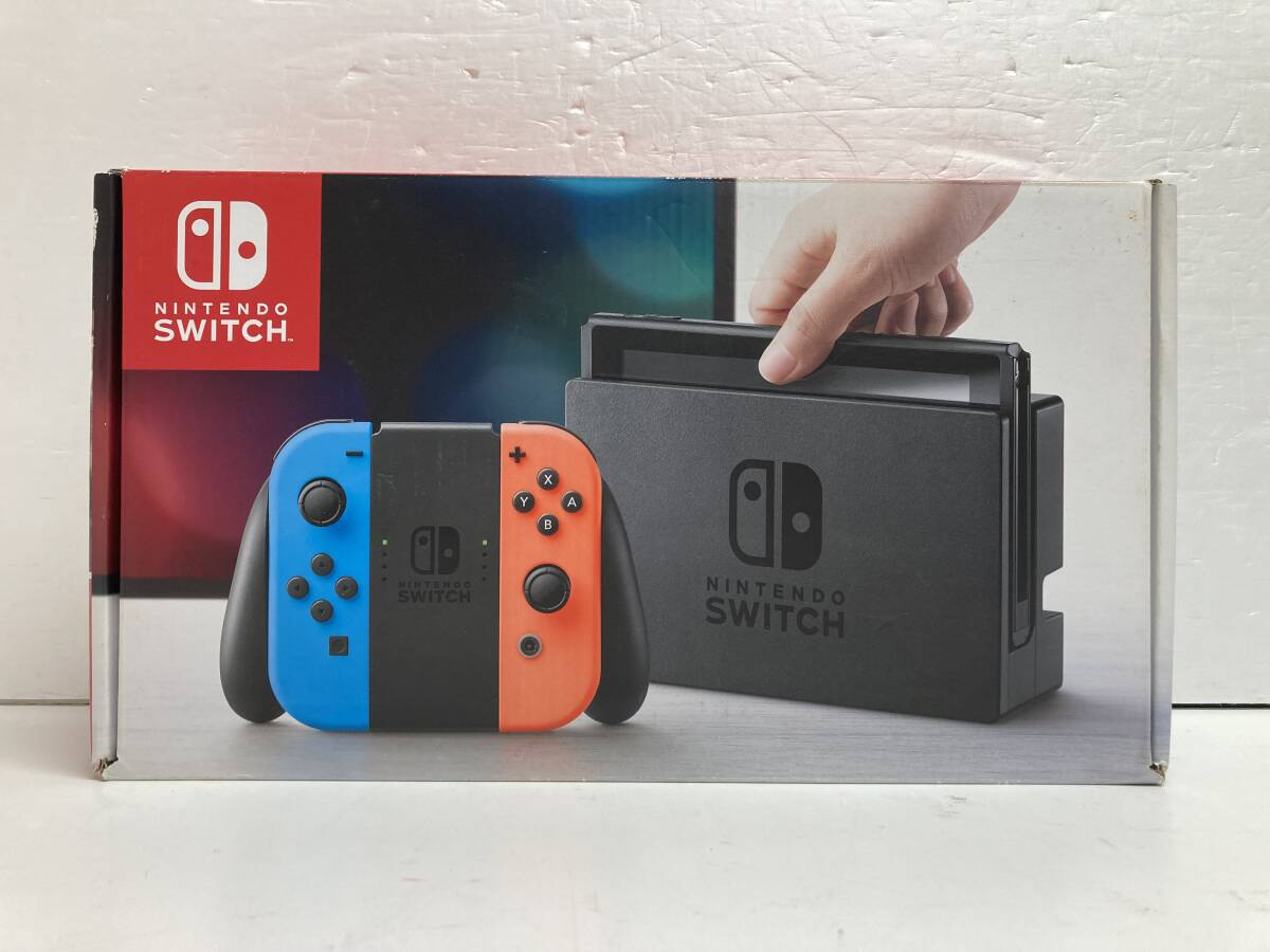 A7817-23 Nintendo 旧型 Switch 本体 ネオンカラー 【欠品有】