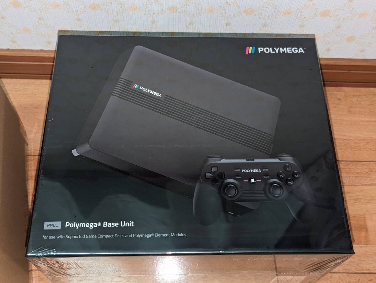 新品未開封　ポリメガ本体ベースユニット + ワイヤレスコントローラ セット Polymega Base Unit」