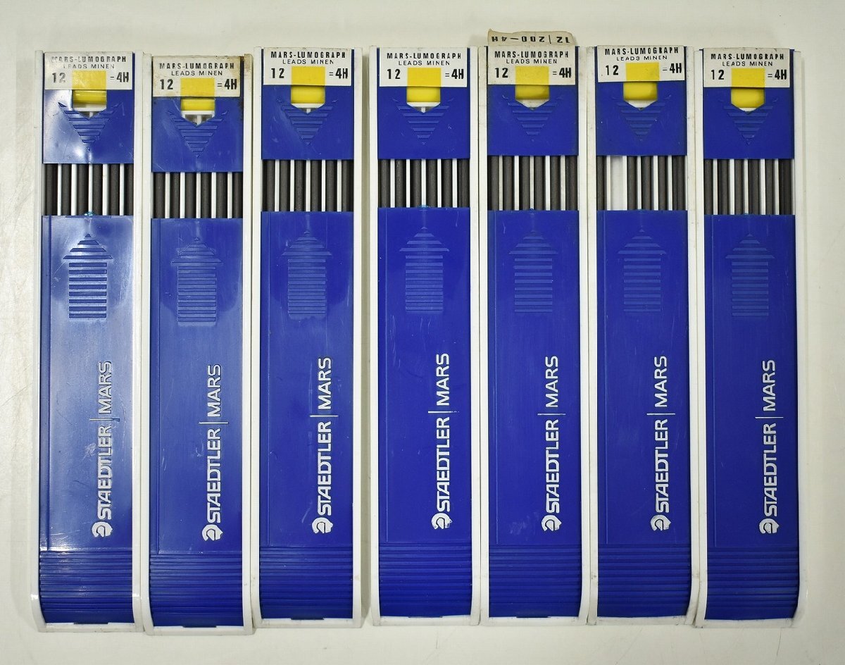 竜B646◆文房具 STAEDTLER MARS ステッドラー マルス 替芯 まとめて 200-2H/4H/H/5H/6H/7H/8H/HB/5B/204-5/S12/-2 製図 画材 店舗 事務用品_画像3