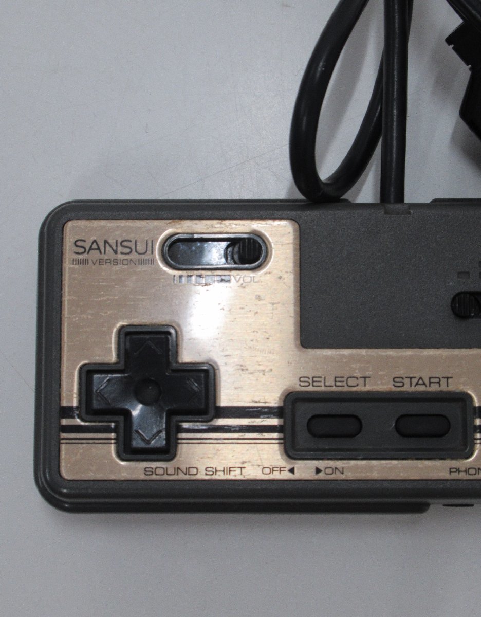 C524◆SANSUI ファミコン Famicom ハドソン HUDSON SOFT ゲームコントローラー ジョイカード 型番: HC63-9 動作未確認の画像2