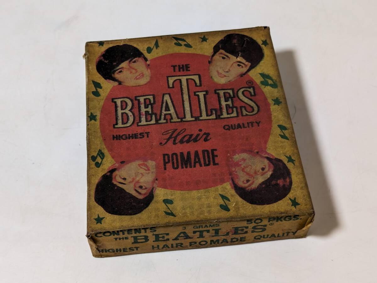 ビートルズ　Beatles　販売促進　広告　ポマード_画像1
