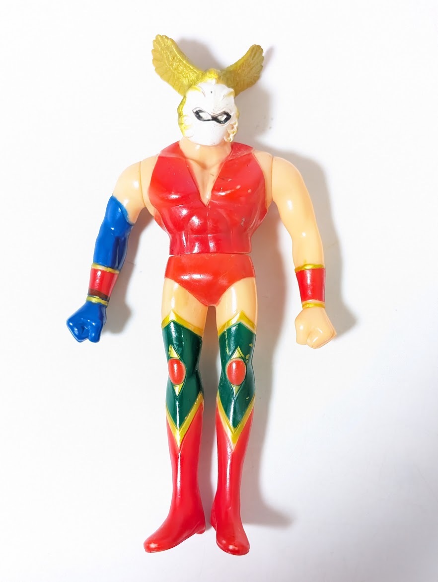 7　タイガーマスク ヘルホークス プロレス フィギュア ソフビ　人形　ビンテージ　ちょい古　昭和レトロ　クローバー　ポピー　円谷プロ等_画像8