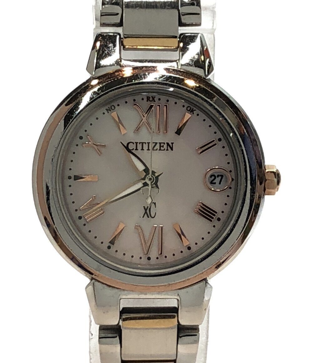  with translation Citizen wristwatch H058-T016553 XC solar Pink Lady -sCITIZEN [0502]