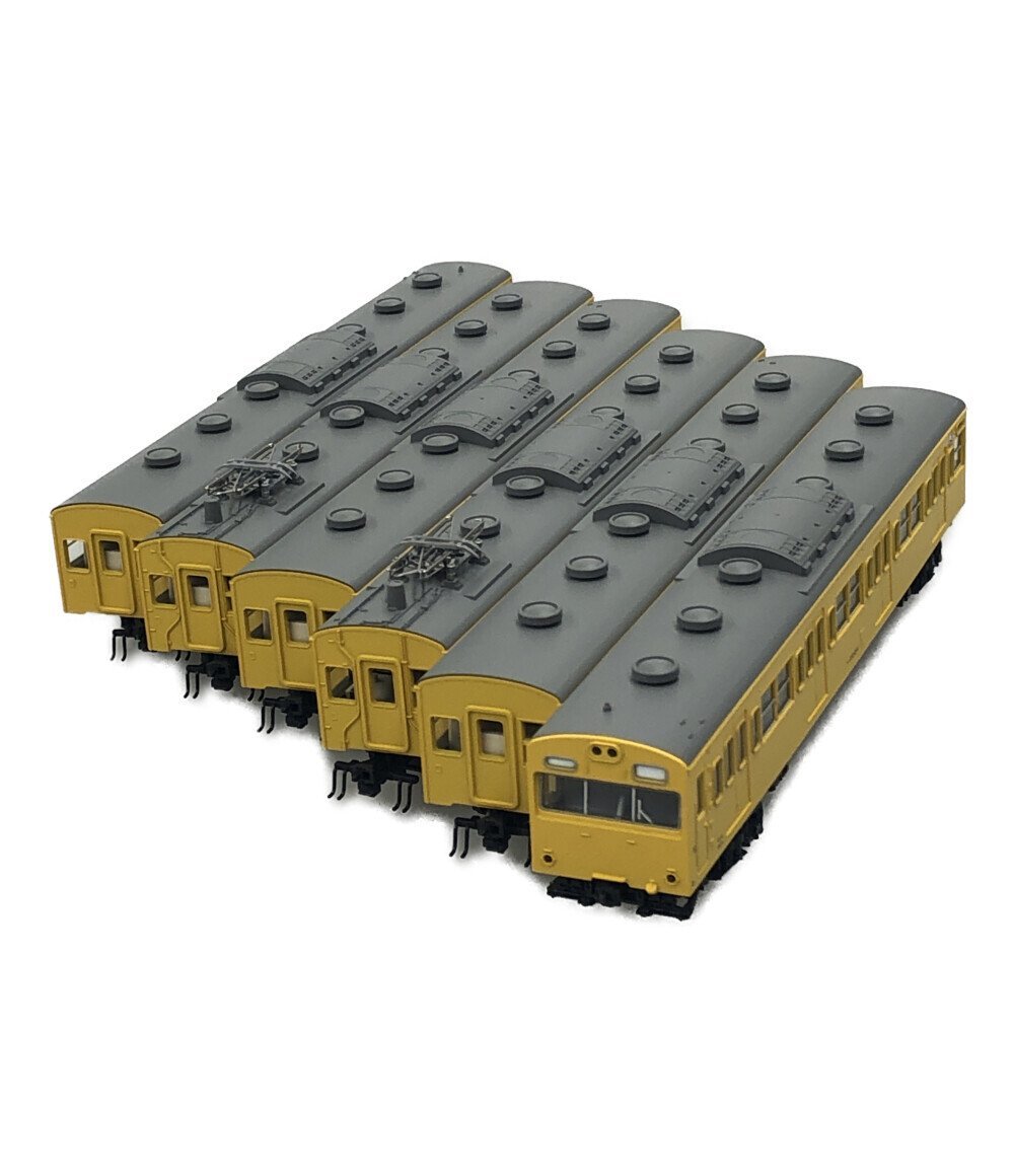 訳あり 鉄道模型 10-1193 103系 低運転台車 総武暖行線 6両基本セット KATO [0502]の画像1