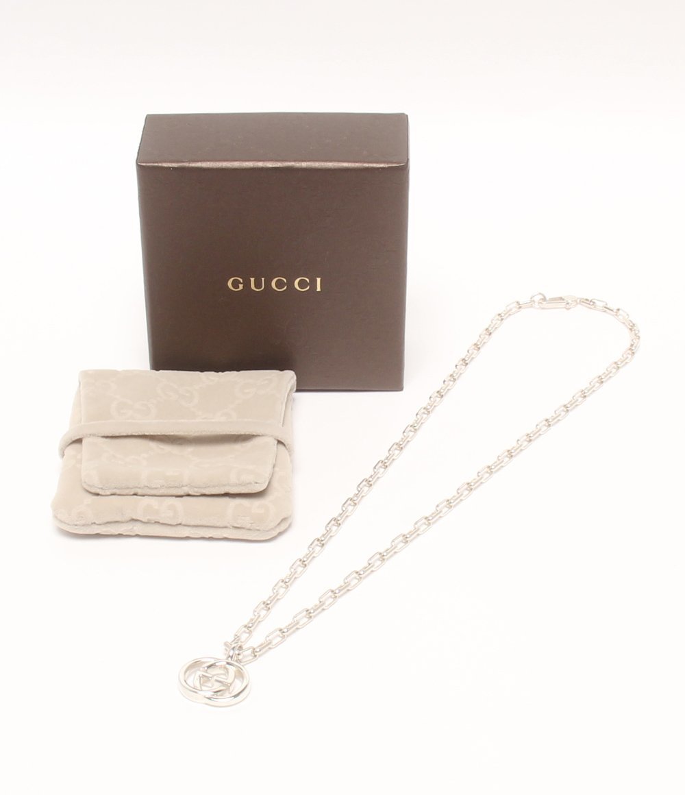 美品 グッチ ネックレス Ag925 ダブルG レディース GUCCI_画像6