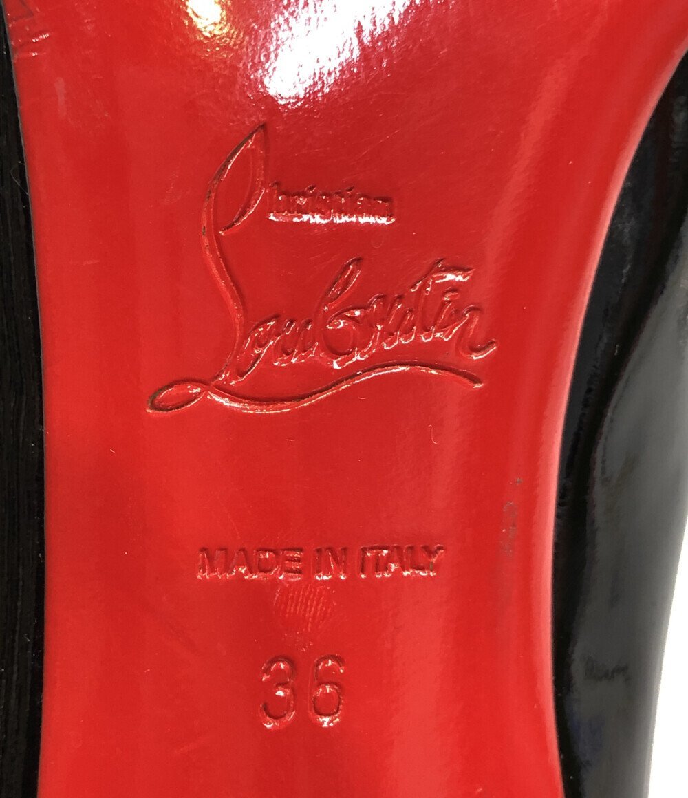 クリスチャンルブタン エナメルパンプス パンプス レディース 36 M Christian Louboutin [0502]_画像4