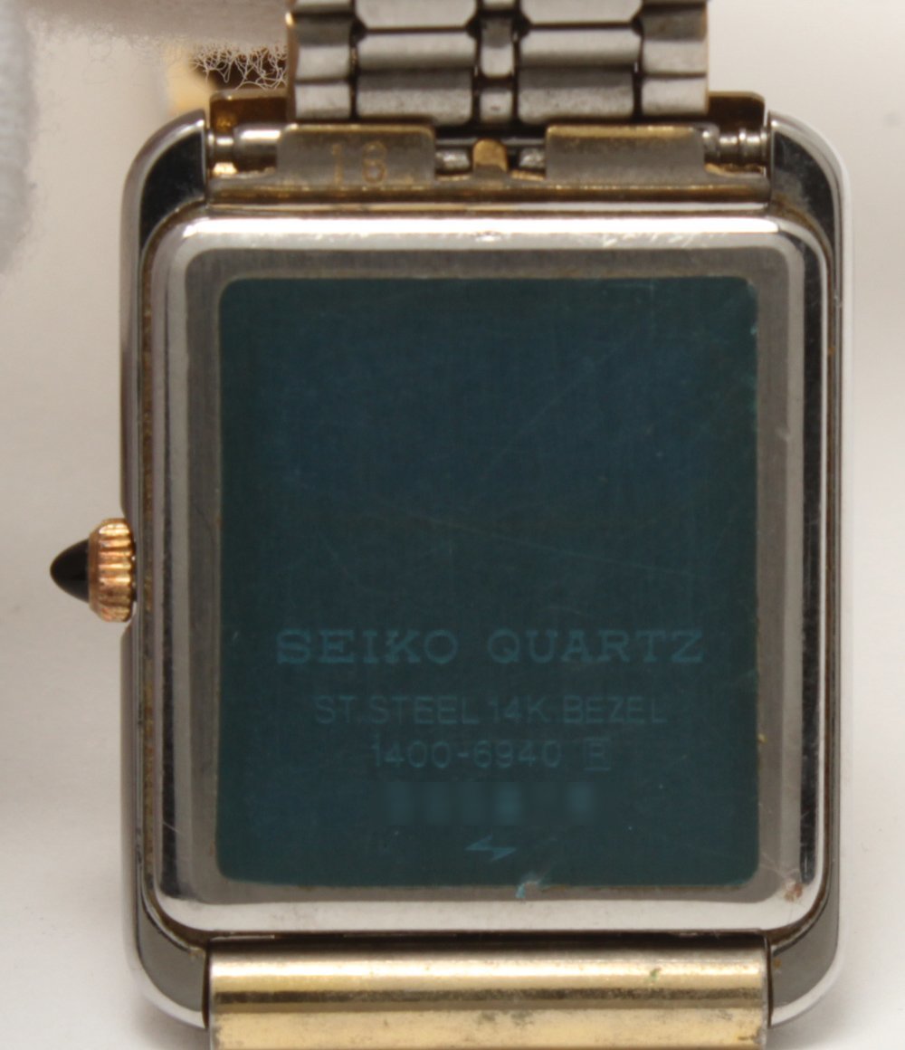 訳あり セイコー 腕時計 1400-6940 クレドール クオーツ レディース SEIKO_画像4