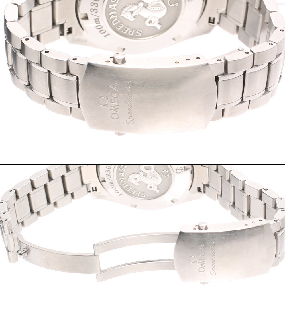 オメガ 腕時計 デイト 3210.50.00 スピードマスター 自動巻き ブラック メンズ OMEGA_画像6