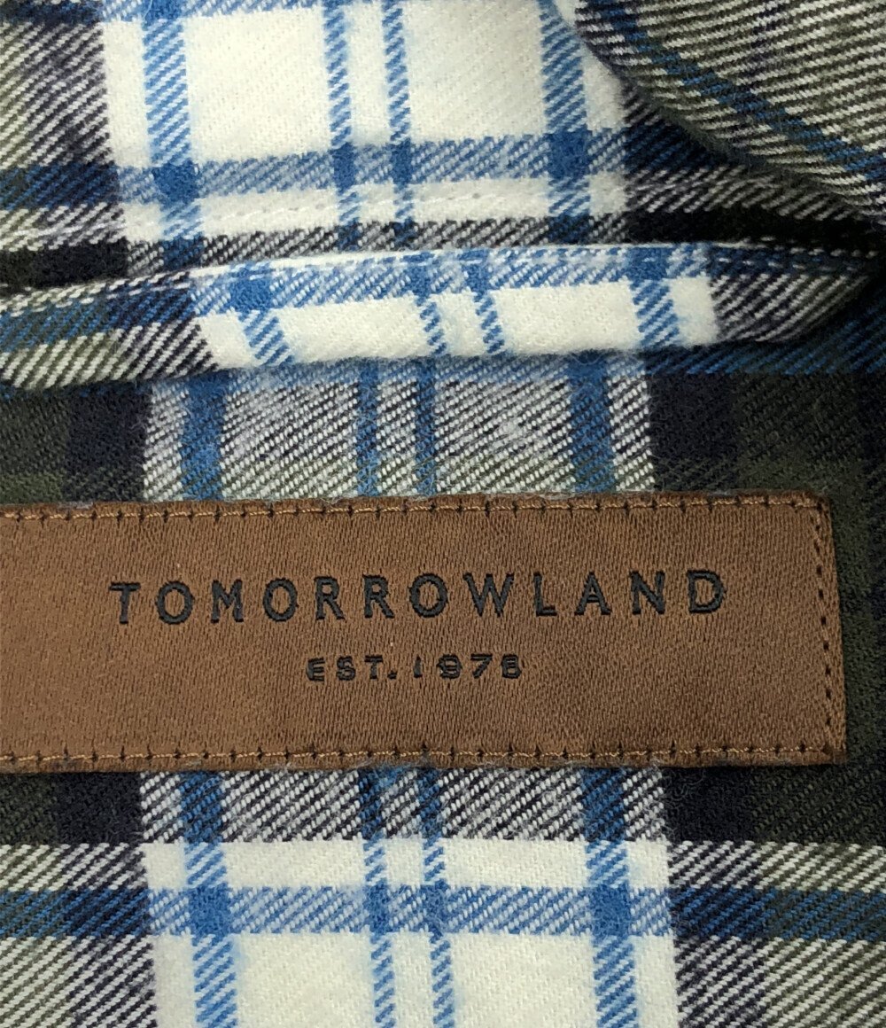 美品 トゥモローランド ネルシャツ メンズ M M TOMORROWLAND [0502]_画像3