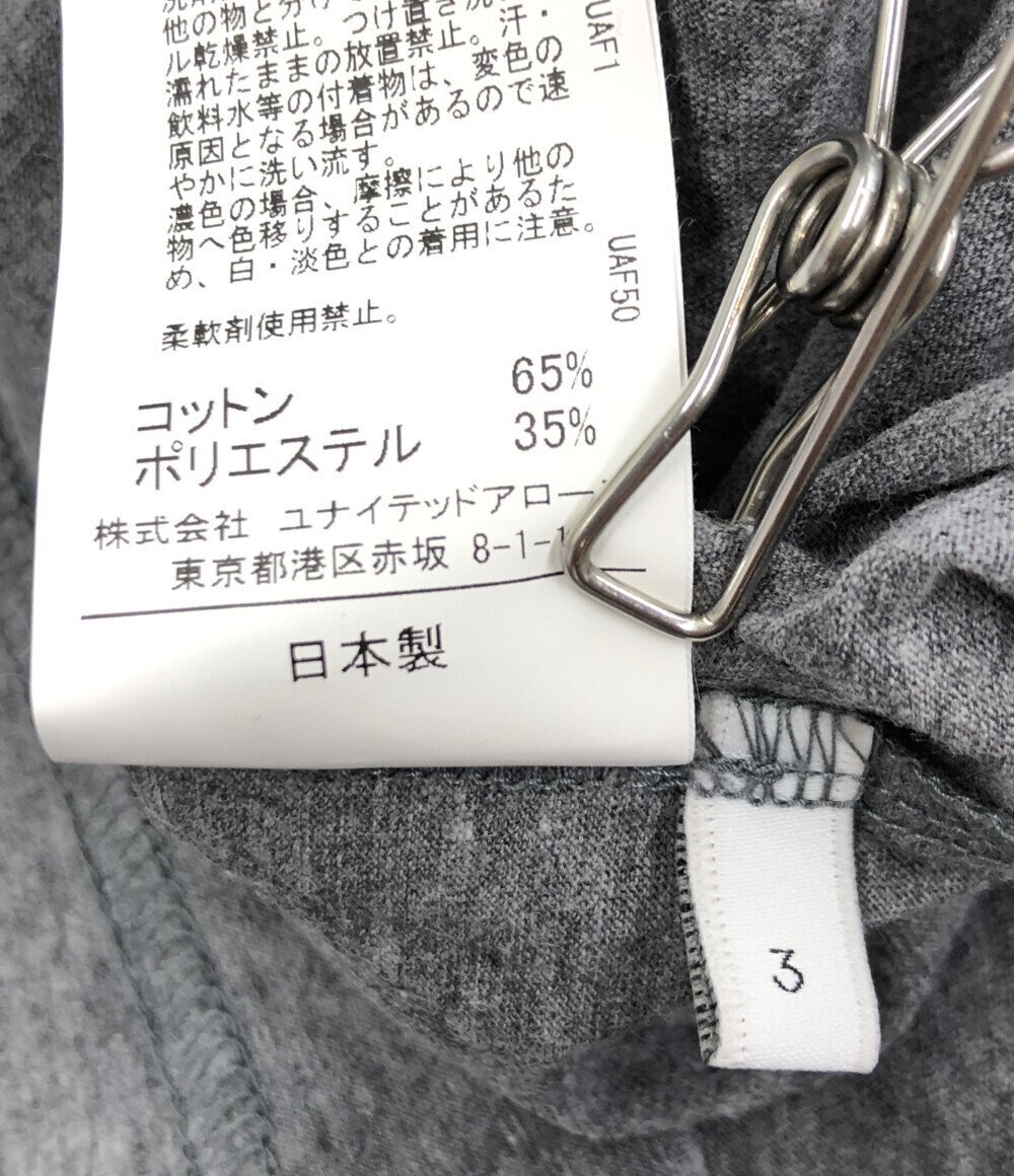 美品 アンルート ペパーライクスクエアＴシャツ メンズ 3 L EN ROUTE [0502]_画像4