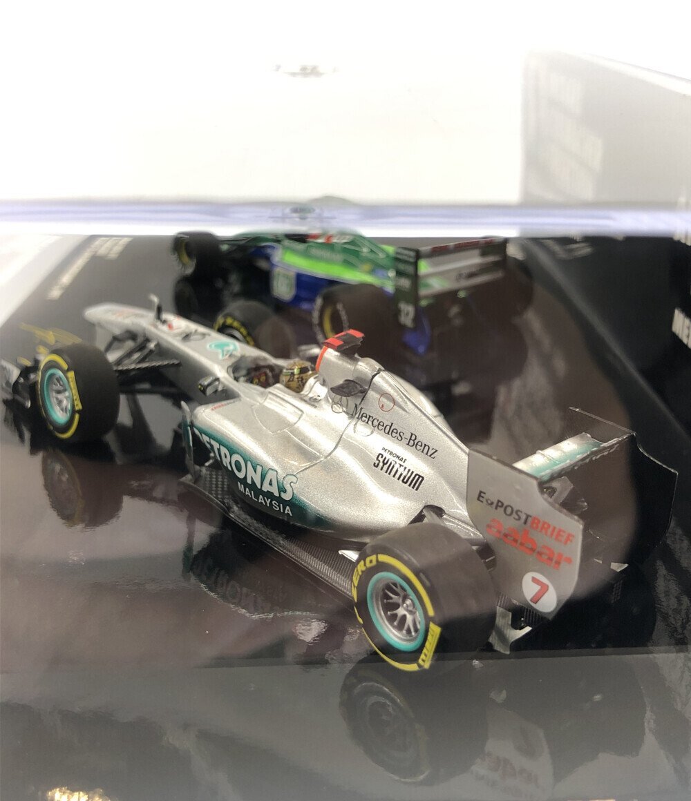 美品 ミニカー M.シューマッハF1参戦20周年記念 ベルギーGP メルセデスGP 2011+ジョーダン 191 1991 1/43 [0402初]の画像6