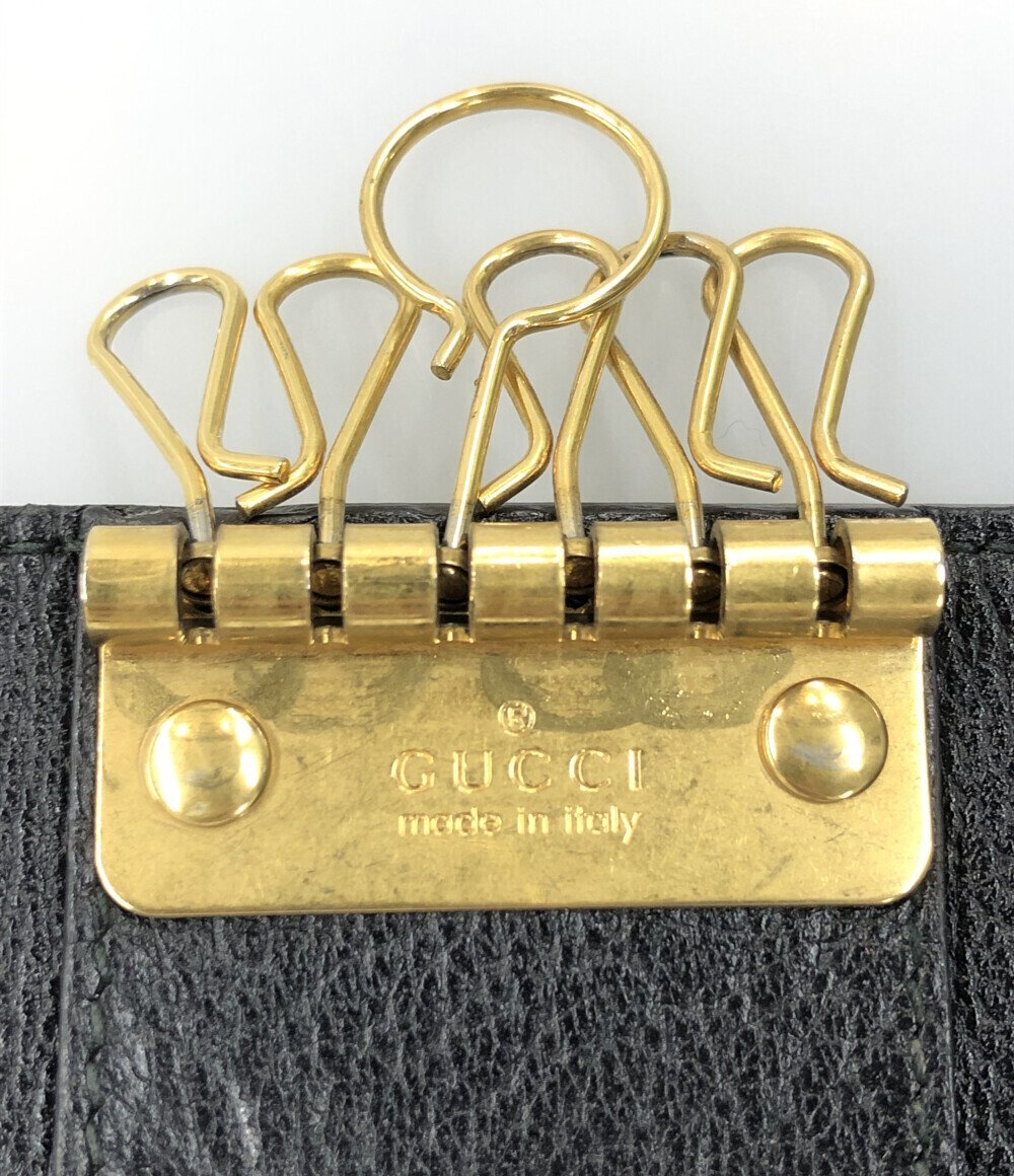 グッチ 6連キーケース 435305 0416 GGマーモント メンズ GUCCI [0502初]_画像4